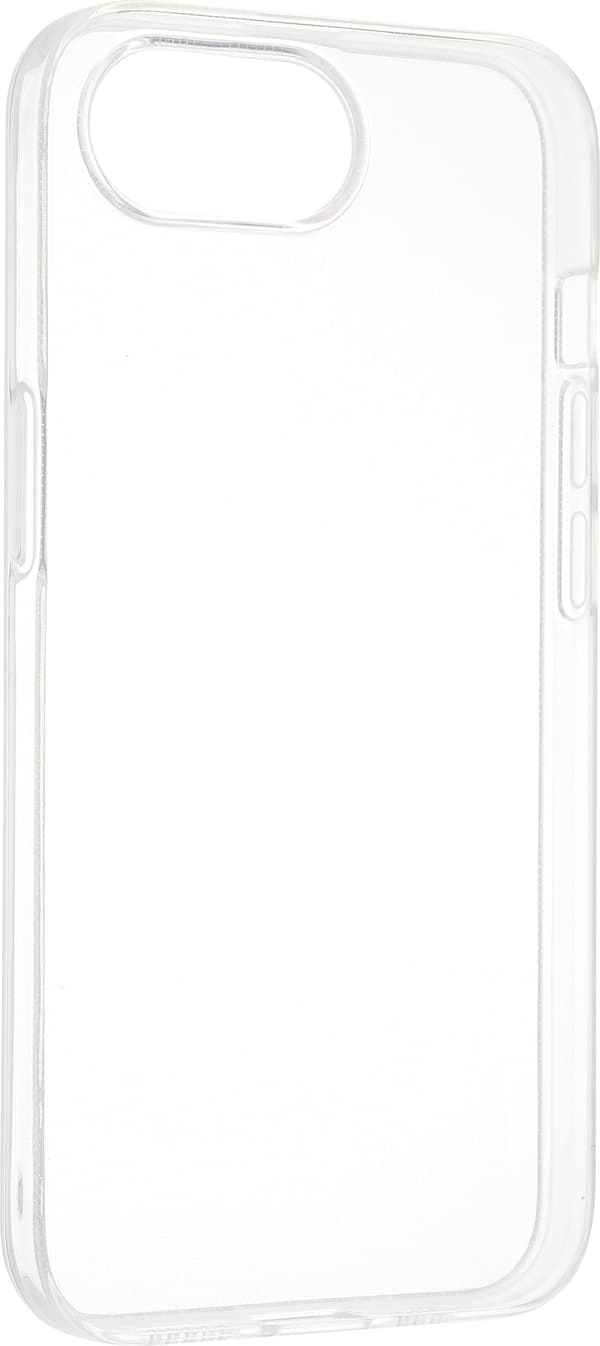 Fonekit silikonfodral, iPhone 16e, genomskinlig
