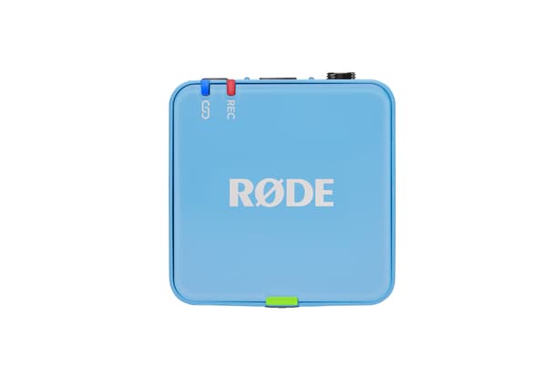 Rode Wireless GO 3 trådlöst mikrofonsystem, blå
