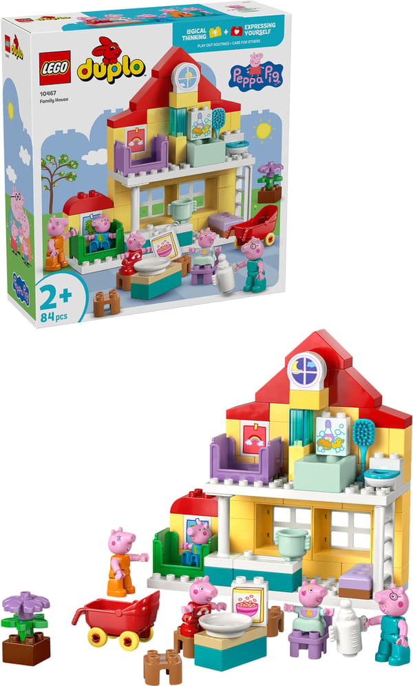 LEGO DUPLO Peppa Pig 10467 Grisarnas hus