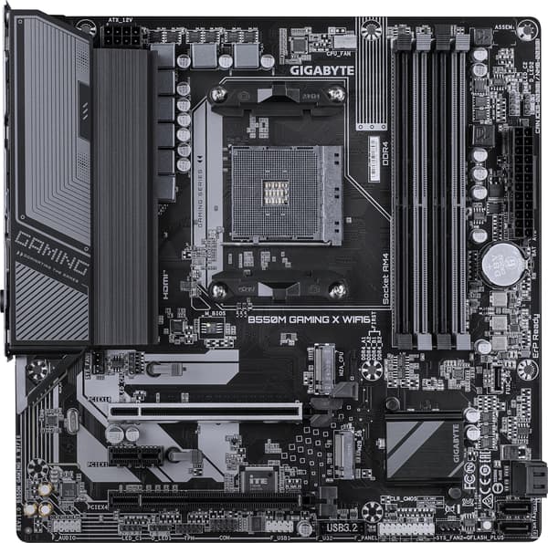 GIGABYTE B550M GAMING X WIFI6 mATX-moderkort