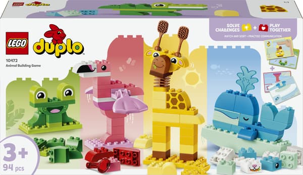 LEGO DUPLO Stad 10472 – Djurbyggspel