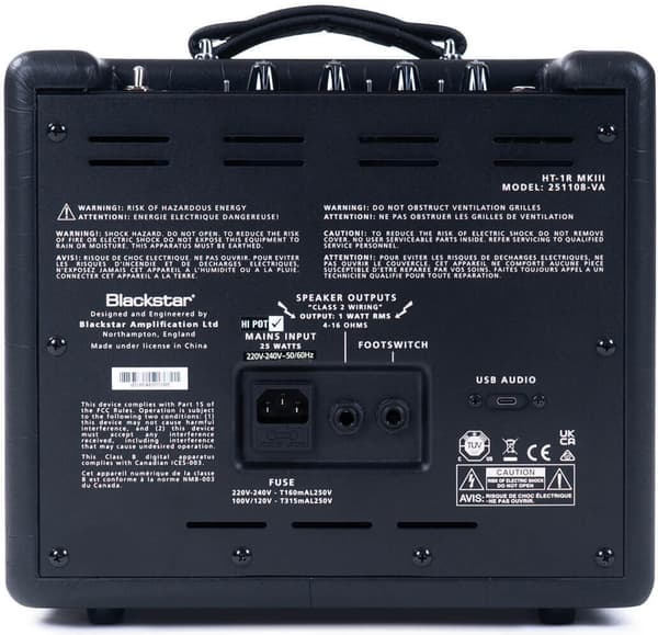 Blackstar HT-1R MkIII rörkombination, 1x8", 1W