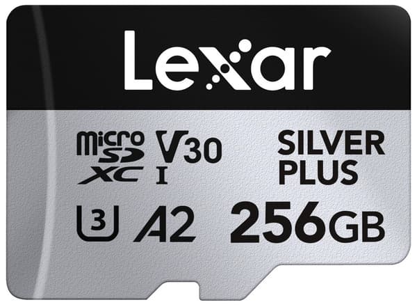 Lexar Professional SILVER PLUS microSDXC UHS-I minneskort 256 GB