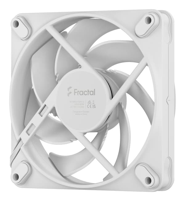Fractal Design Momentum fläkt, 12 cm, vit