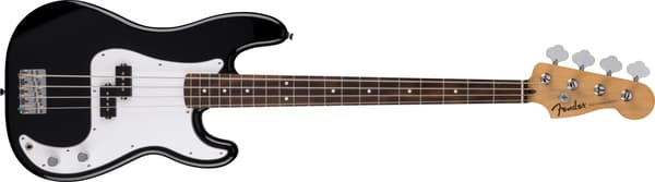 Fender Standard Precision Bass elbas, svart