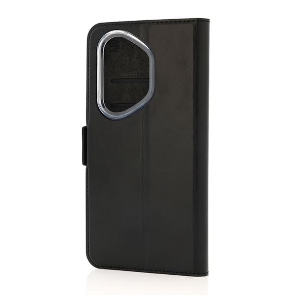 Wave Book Case skyddsfodral, Honor 400 Pro, svart