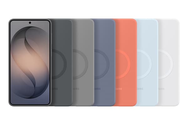 Samsung Galaxy S26+ Silikon Magnet Qi2 skyddsfodral, svart