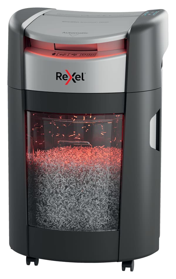 Rexel ShredMax 200M automatisk dokumentförstörare, P5