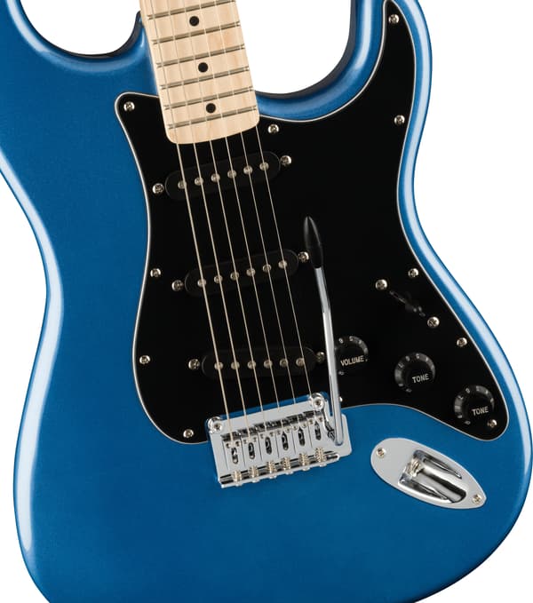 Squier Affinity Stratocaster -elgitarr, Lake Placid Blue