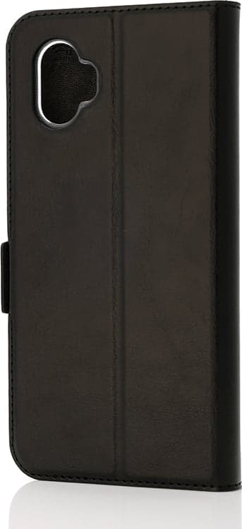 Wave Book Case, Samsung Galaxy Xcover7 Pro, svart