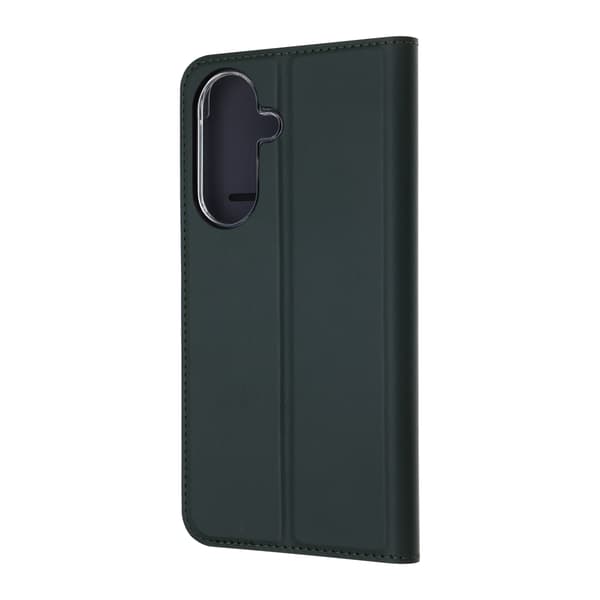 FoneKit BookCase skyddsfodral, Samsung Galaxy A37, mörkgrön
