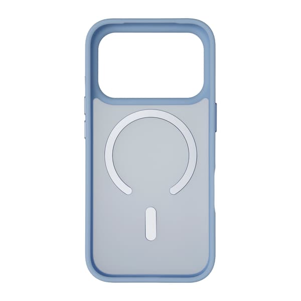 FoneKit MagSafe Soft Touch skyddsfodral, iPhone 18 Pro / 17 Pro, glaciär