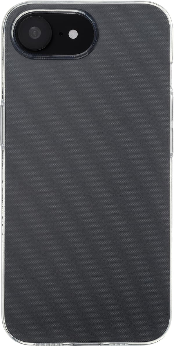 Fonekit silikonfodral, iPhone 16e, genomskinlig