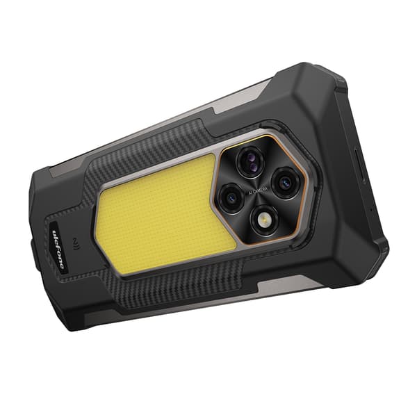 Ulefone Rugking 5 Pro smartphone, 8 + 256 GB, svart