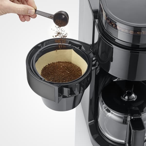 Severin KA4830 kaffebryggare med kvarn, glaskanna