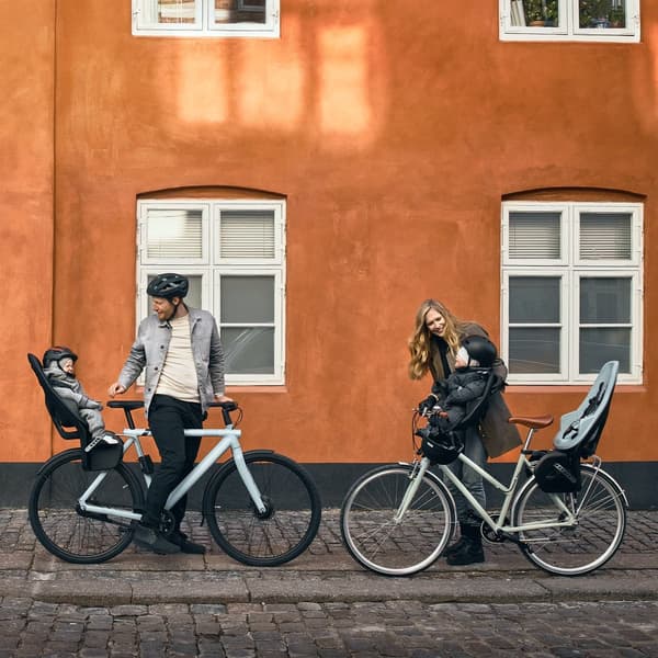 Thule Yepp 2 Maxi barnstol, pakethållarfäste, mjuk sand