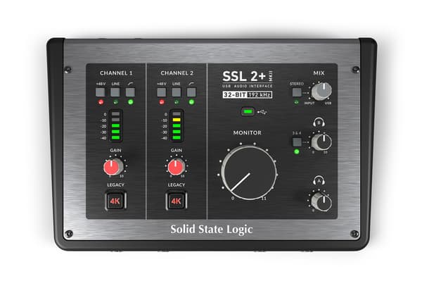 SSL 2+ MKII USB Ljudgränssnitt