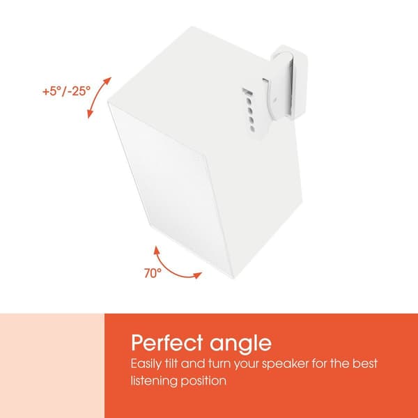 Vogel's SWM 3021 högtalarstativ, vit