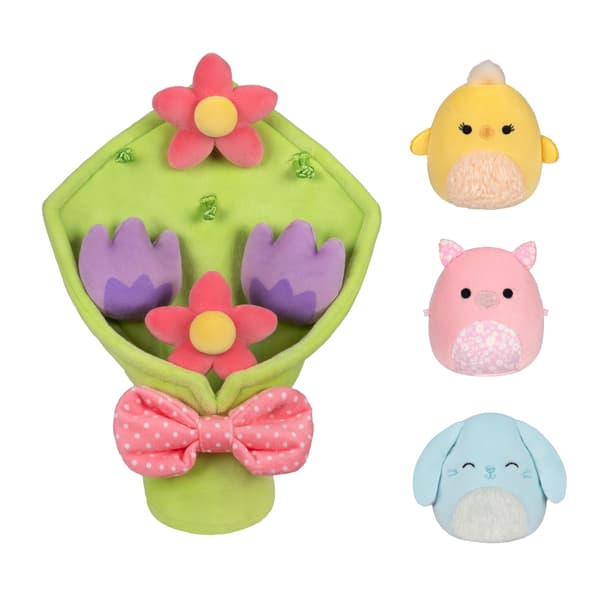 Squishmallows Micromallows vårbukett med mjukisdjur