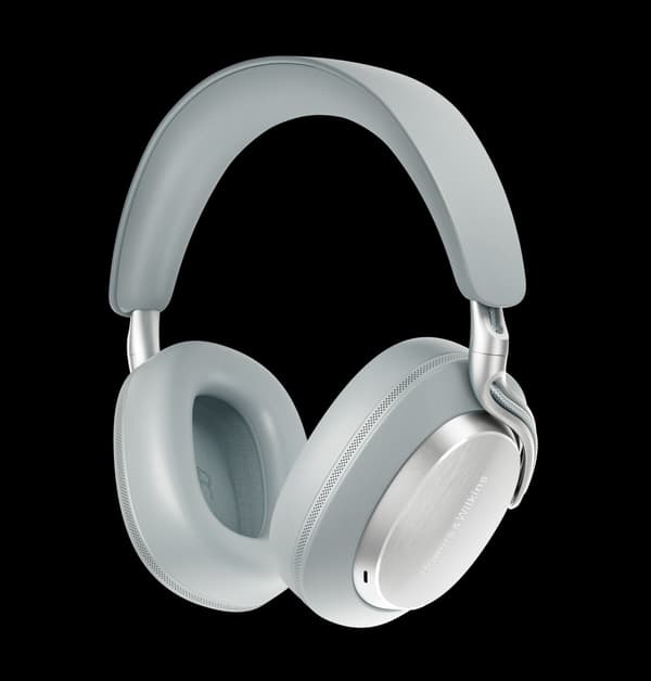B&W Px8 S2 brusreducerande hörlurar, Pearl Blue