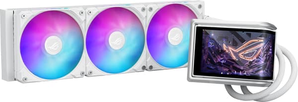 ASUS ROG RYUO IV 360 ARGB vätskekylningssystem, vit