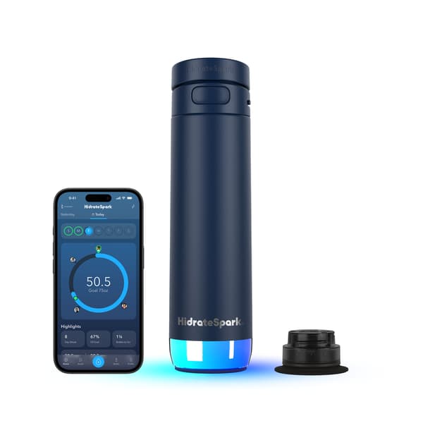 HidrateSpark PRO 2 smart vattenflaska, 0,62 l, blå