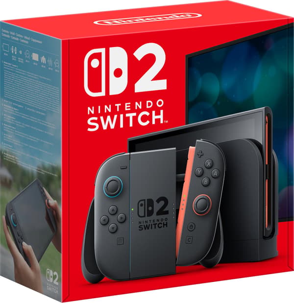 Nintendo Switch 2 spelkonsol, svart