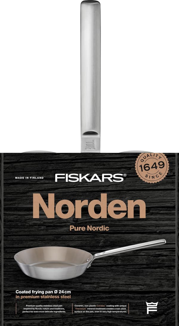 Fiskars Norden -stekpanna, 24 cm