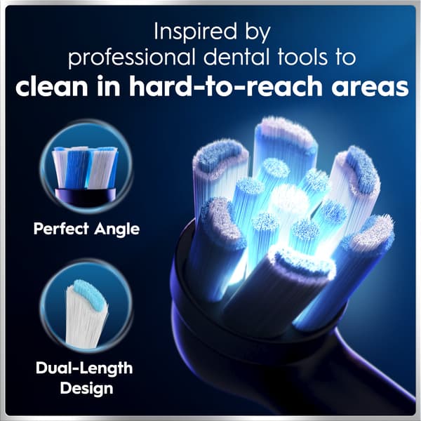 Oral-B iO6 eltandborste, rosa + resefodral