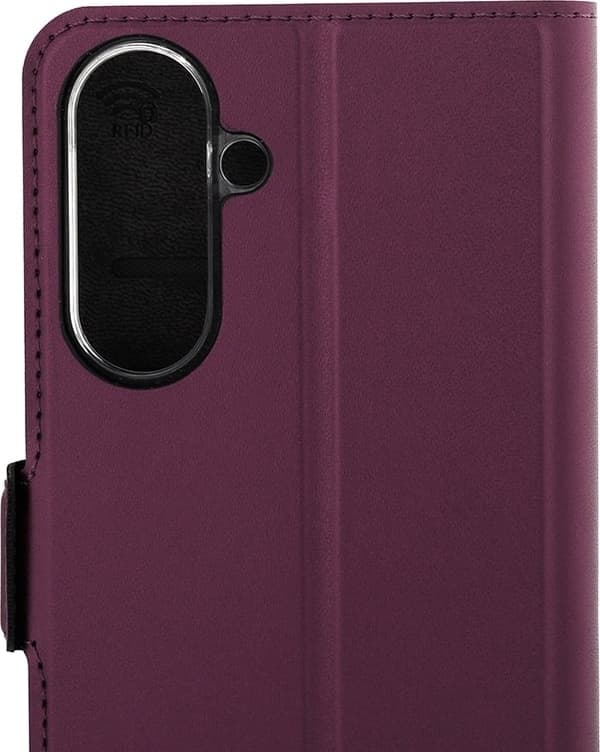 Wave Bokfodral, Samsung Galaxy A56 5G, Rökig Sangria