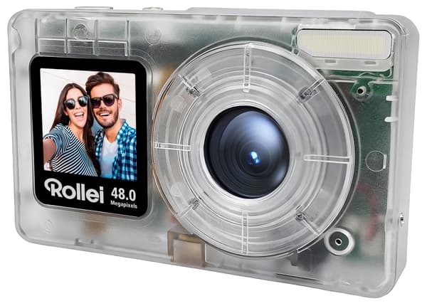 Rollei Compactline Pocket Transparent digitalkamera, klar