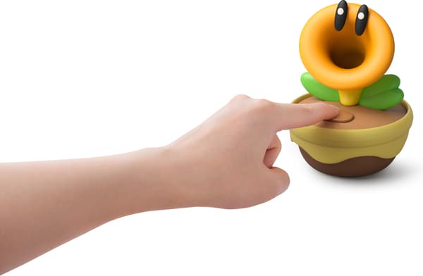 Nintendo talande blomma