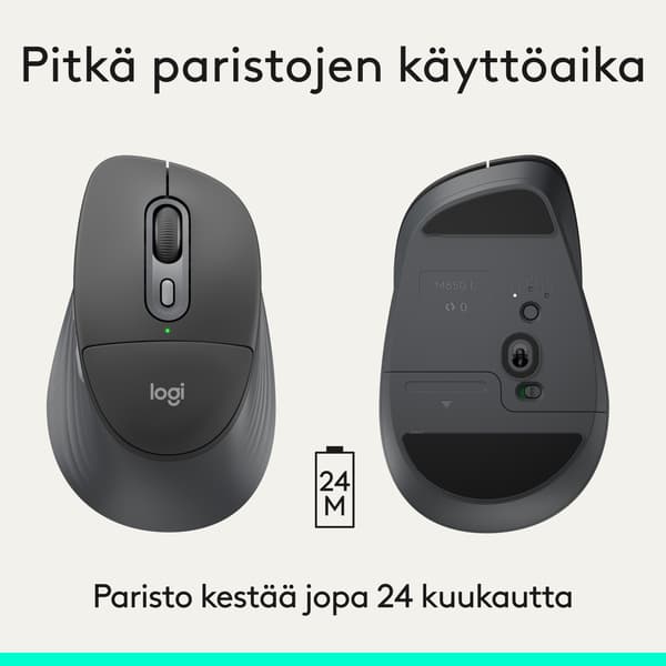 Logitech Signature Comfort Plus M850 L mus, svart