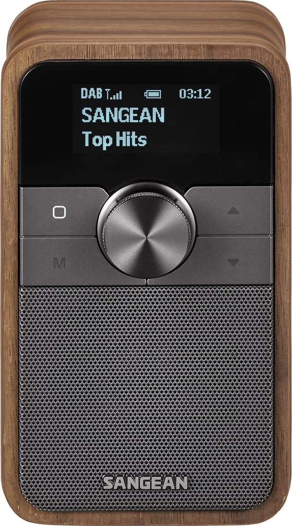 Sangean DDR-8 Bluetooth-radio, valnöt