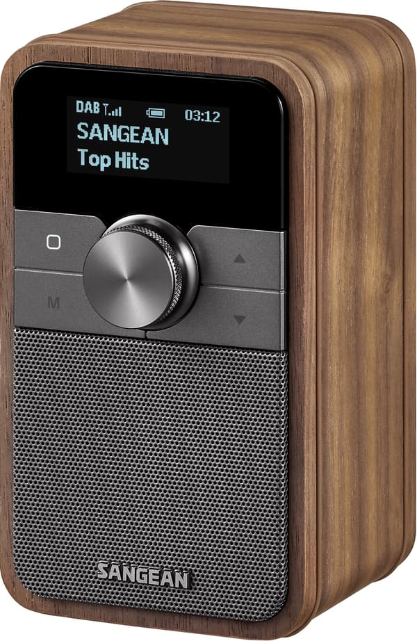 Sangean DDR-8 Bluetooth-radio, valnöt