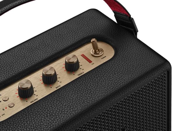 Marshall Kilburn III Bluetooth-högtalare, svart/mässing