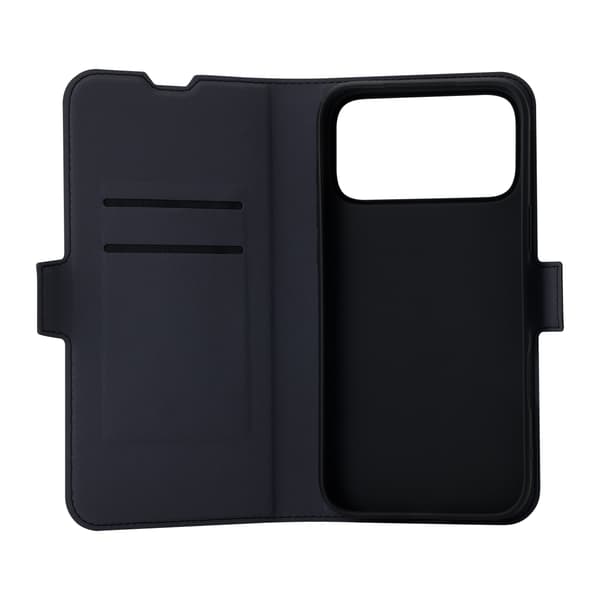 FoneKit MagSafe-kompatibelt BookCase skyddsfodral, iPhone 17 Pro Max, svart