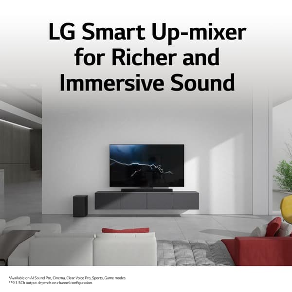 LG SC9S 3.1.3 Soundbar Dolby Atmos ljudsystem