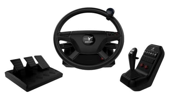 Aerosoft Lastbil & Buss Hjul System rattkontroll, PC