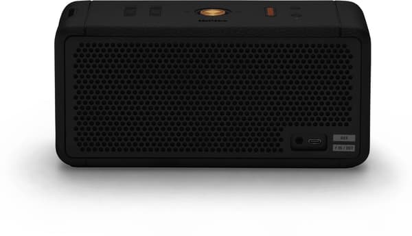Marshall Middleton Bluetooth-högtalare, svart/mässing