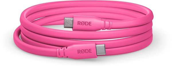 Rode SC17-kabel, USB-C - USB-C, 1,5 m, rosa