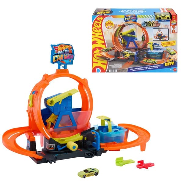Hot Wheels City Mega Biltvätt lekset