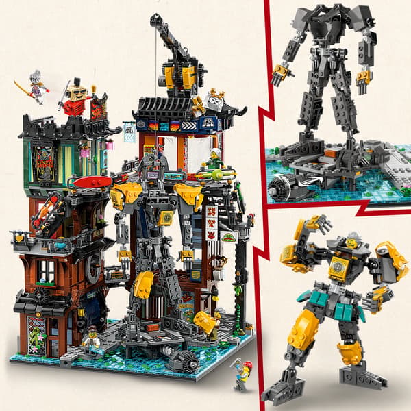 LEGO Ninjago 71837 NINJAGO Stadens verkstäder