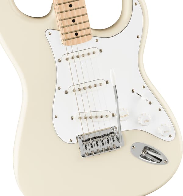 Squier Affinity Stratocaster -elgitarr, Olympic White