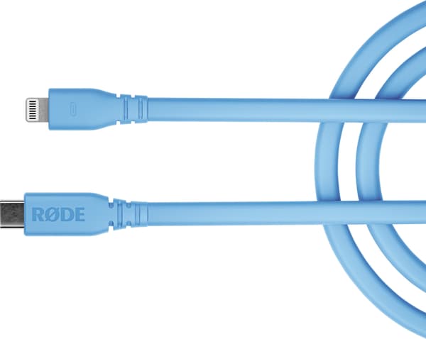 Rode SC19-kabel, USB-C - Lightning, 1,5 m, blå