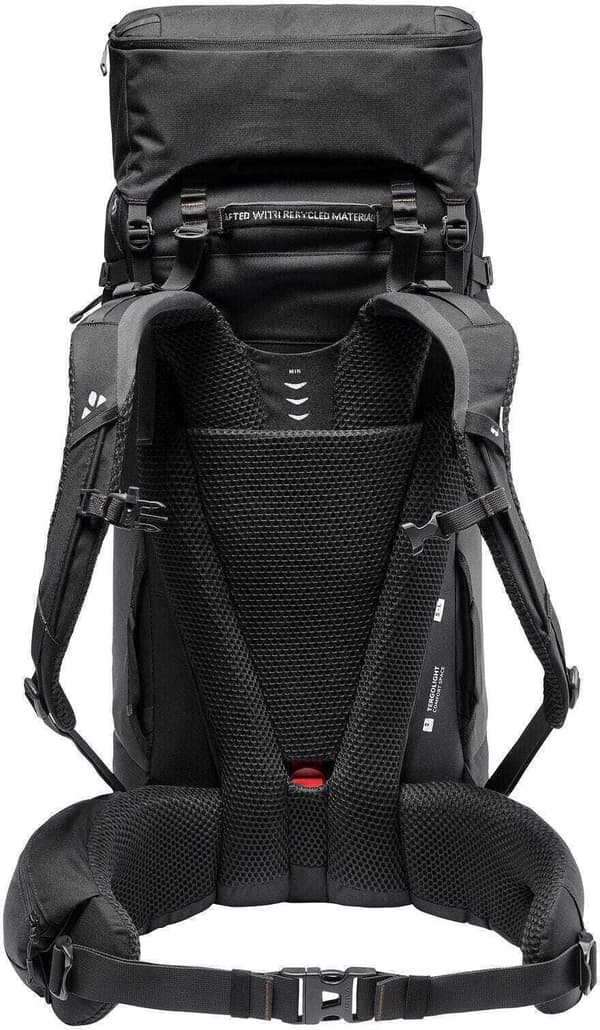 Vaude Astrum EVO 60 + 10 ryggsäck, svart