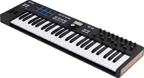 Arturia Keylab Essential 49 Mk3 MIDI-kontroller, svart