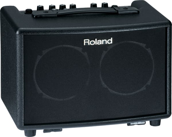 Roland AC-33 2x5" combo för akustisk gitarr, 30 watt, svart