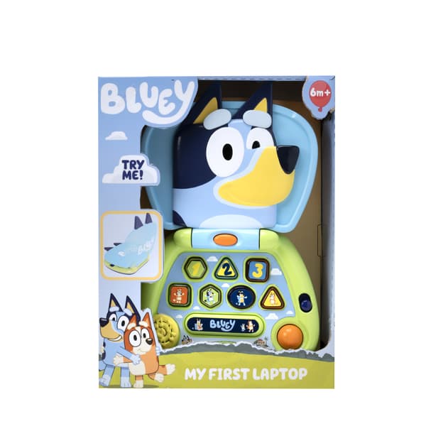 Bluey Min första bärbara dator