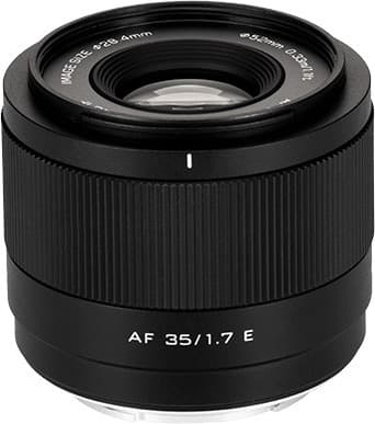 Viltrox AF 35mm F1.7 objektiv, Sony E